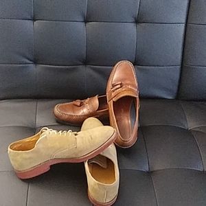 Men's dress shoes both pair.item sold